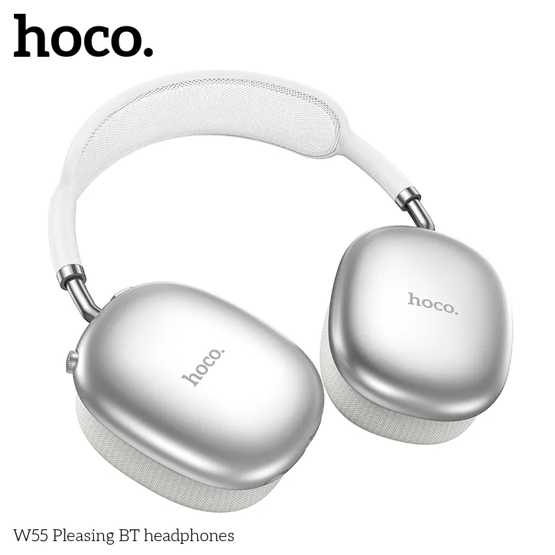 Trải nghiệm nghe nhạc Hoco W55 Pleasing âm thanh sống động, thời gian sử dụng lên tới 90 giờ