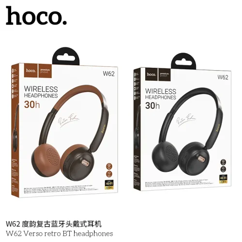 Tai Nghe Bluetooth Chụp Tai Hoco W62 Verso Retro