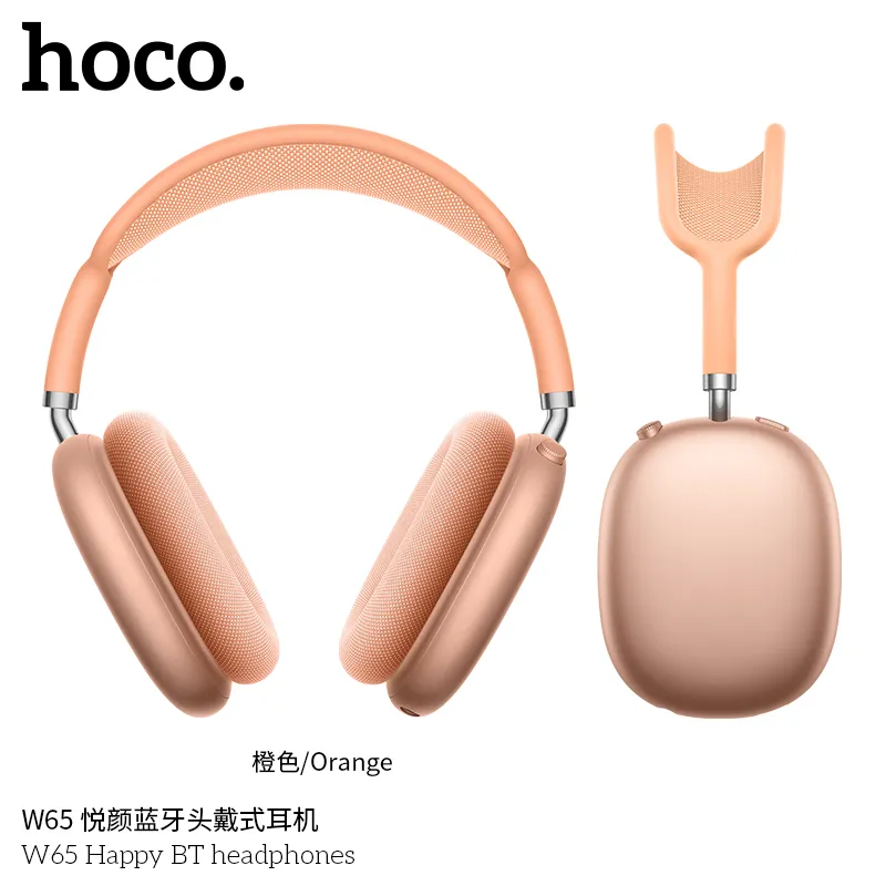 Trải nghiệm âm thanh 45 giờ với Hoco W65 Happy, pin 400mAh bền bỉ