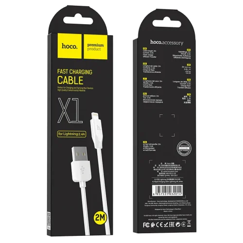 Cáp Sạc iP Hoco X1 Rapid L=2M
