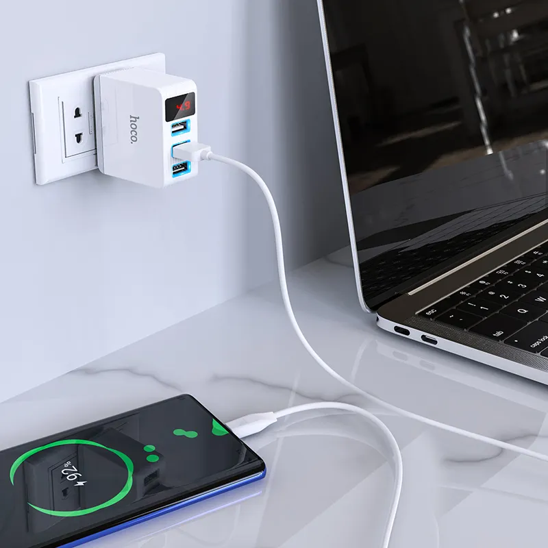 Kích thước 1M nhẹ 18g tiện dụng mang theo Cáp Micro Hoco X1 Rapid SEO Title: Cáp Sạc Micro Hoco X1 Rapid L=1M - Sạc Nhanh 2.4A Bền Bỉ - Mua Ngay Chính Hãng