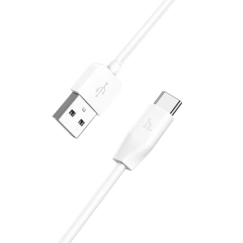 Cáp Sạc Type-C Hoco X1 Rapid L=1M thiết kế gọn nhẹ, dây tròn chống rối, thanh lịch
