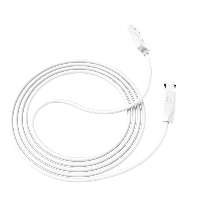 Hoco X1 Rapid L=1M cho dòng điện 3A sạc nhanh, lõi cáp chống nhiễu hiệu quả