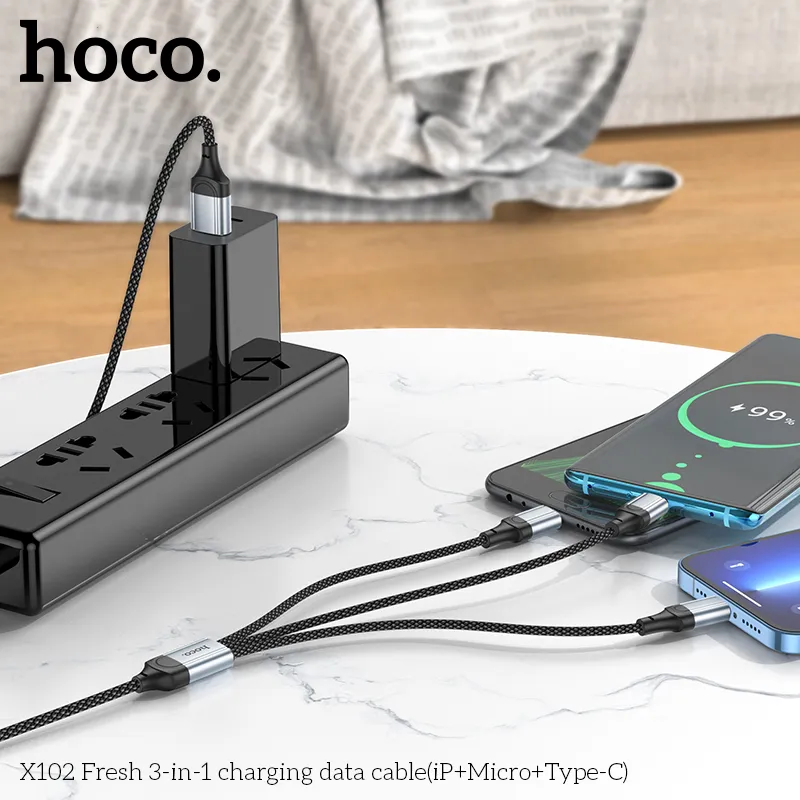 Công năng đa đầu kết nối iP, Micro USB và Type-C linh hoạt