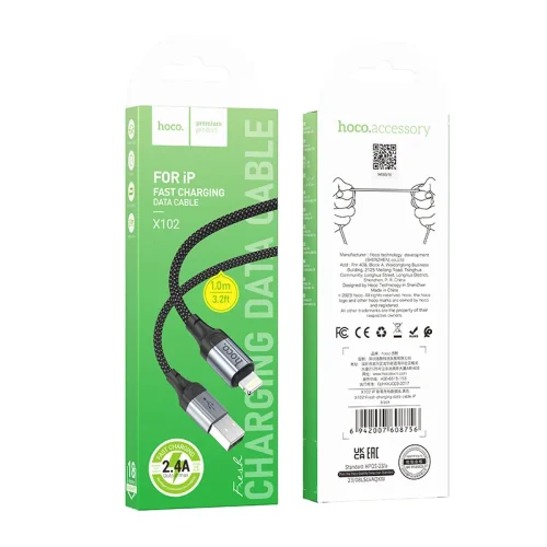 Cáp Sạc iP Hoco X102 Fresh