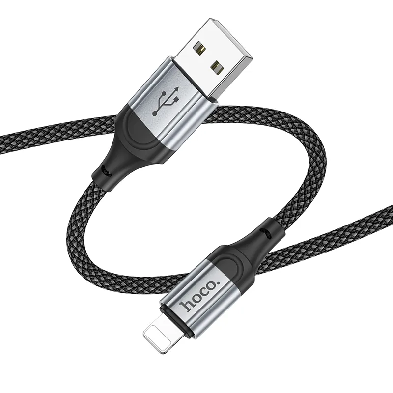 Cáp Sạc iP Hoco X102 Fresh – công năng sạc nhanh ổn định 2.4A