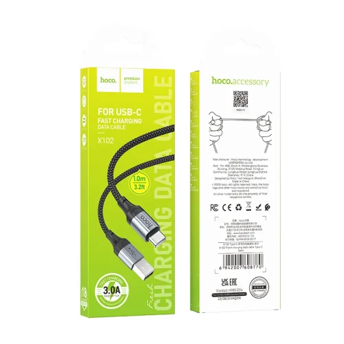 Cáp Sạc Type-C Hoco X102 Fresh