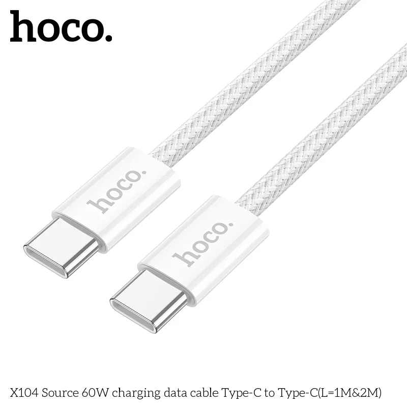 Trải nghiệm sạc ổn định với Cáp Hoco X104 1 mét chất liệu cao cấp