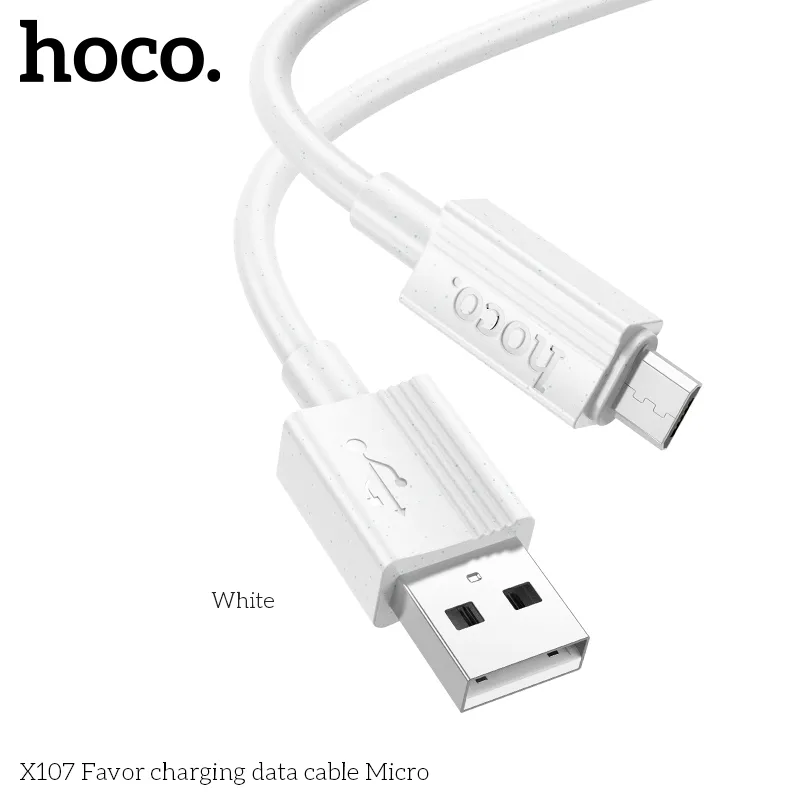 Trải nghiệm sạc mượt mà và hiệu quả với cáp sạc Micro Hoco X107 Favor