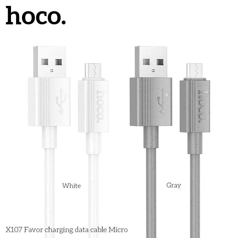 Tính năng chi tiết cáp Hoco X107 Favor với lõi đồng cao cấp và vỏ PVC bền chắc