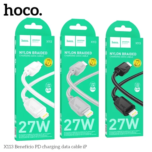 Cáp Sạc PD iP Hoco X113 Beneficio
