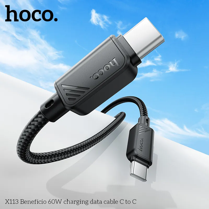Trải nghiệm sạc ổn định, an toàn với dây cáp Hoco X113
