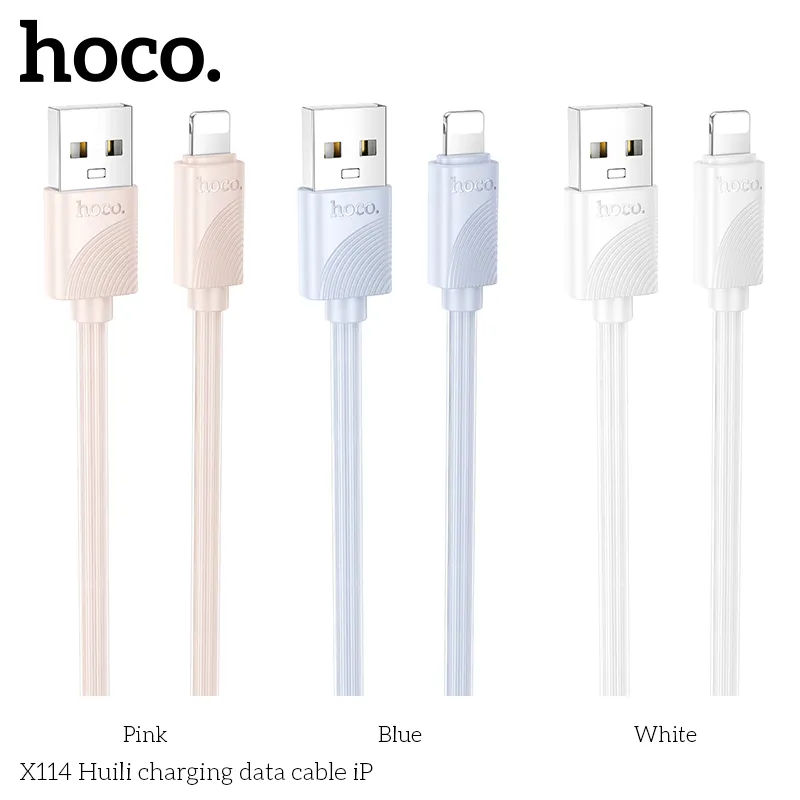 Cáp Sạc iP Hoco X114 Energy mô tả chung hiệu quả sạc nhanh bền bỉ