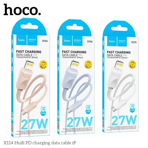 Cáp Sạc PD iP Hoco X114 Energy