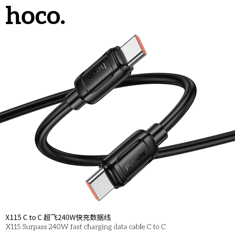 Trải nghiệm sạc nhanh, ổn định với cáp Hoco X115 Surpass
