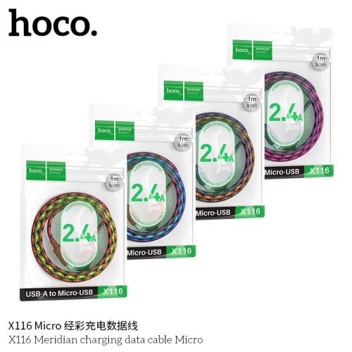 Cáp Sạc Micro Hoco X116 Meridian