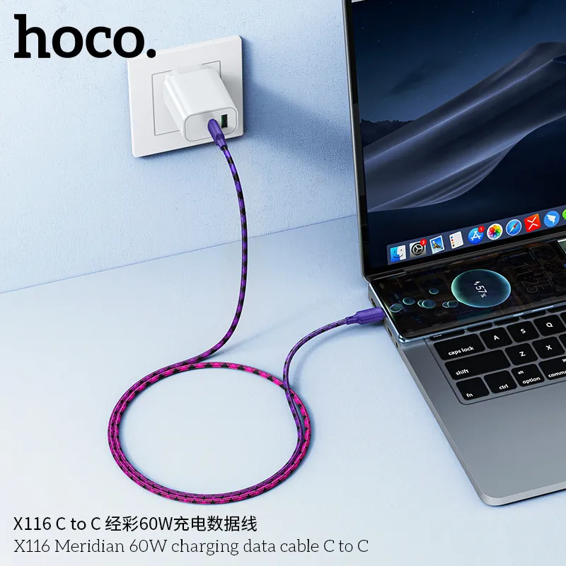 Công năng sạc nhanh 60W, hỗ trợ sạc tối ưu cho laptop và điện thoại