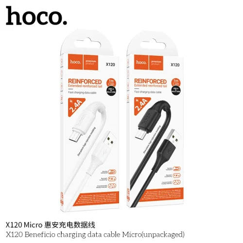 Cáp Sạc Micro Hoco X120 Beneficio Unpackaged