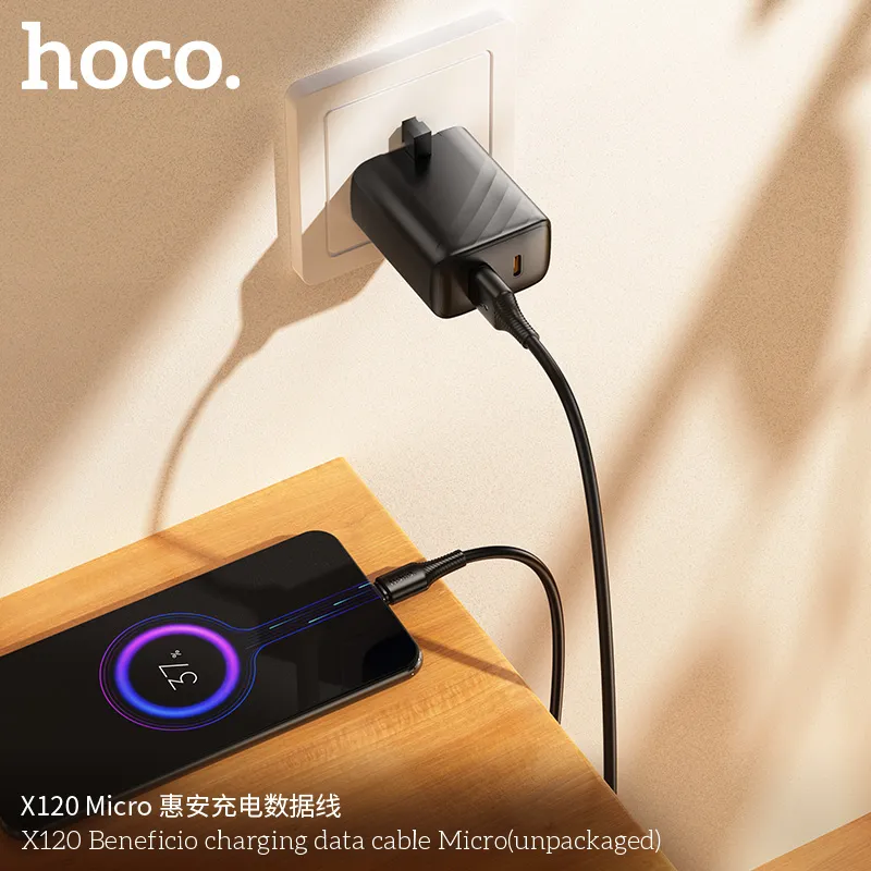 Công năng sạc nhanh 2.4A ổn định cho các thiết bị micro USB