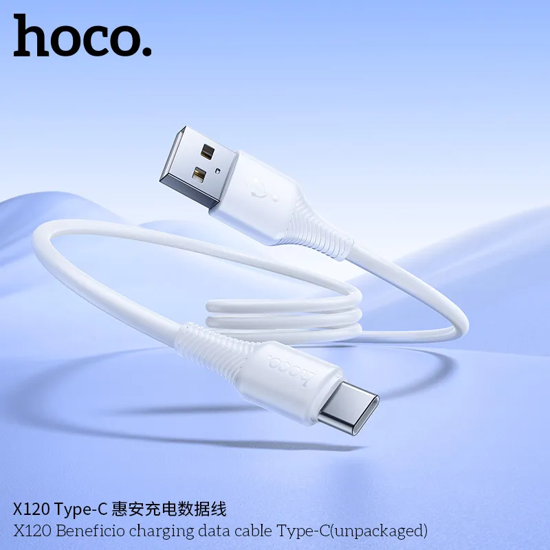 Cáp Hoco X120 hỗ trợ sạc nhanh 3A ổn định cho nhiều thiết bị
