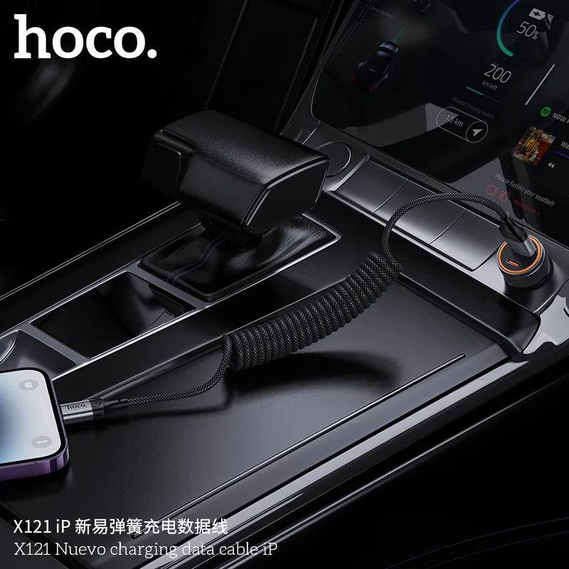 Cáp Sạc iP Hoco X121 Nuevo đóng gói nhỏ gọn tiện lợi dễ mang theo