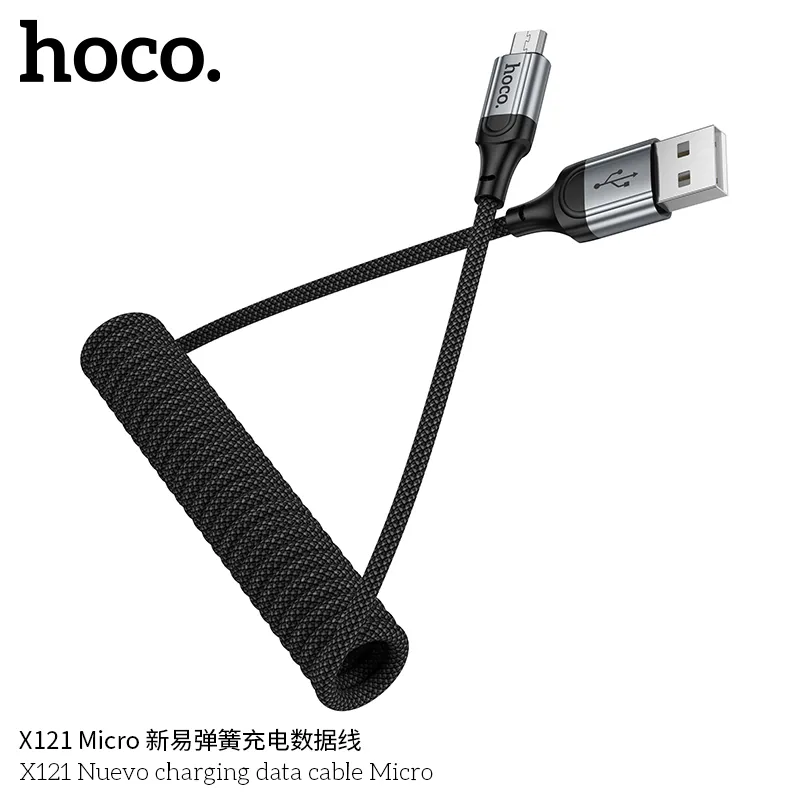 Cáp Sạc Micro Hoco X121 Nuevo chất lượng bền bỉ, thiết kế hiện đại phù hợp mọi thiết bị
