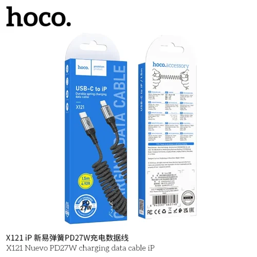 Cáp Sạc PD iP Hoco X121 Nuevo 27W