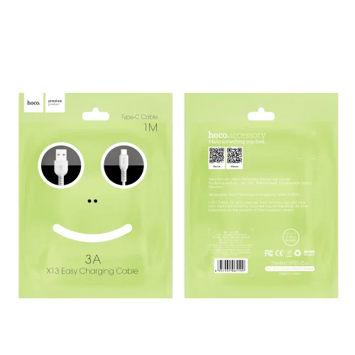Cáp Sạc Type-C Hoco X13 Easy Charged L=1M