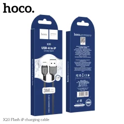Cáp Sạc iP Hoco X20 Flash L=3M