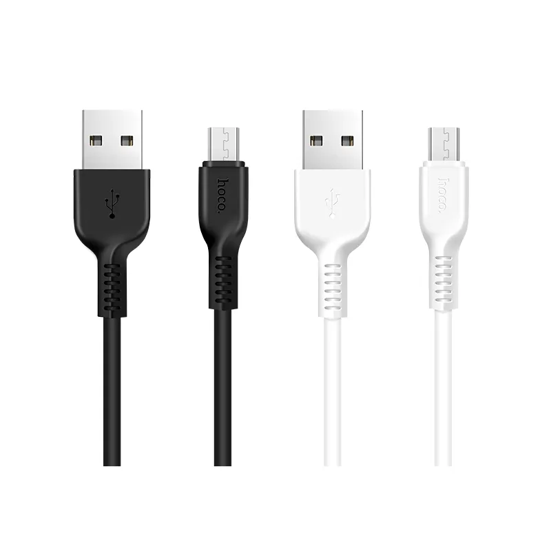 Cáp Sạc Micro Hoco X20 Flash L=1M thiết kế bền bỉ và tiện dụng cho sạc nhanh