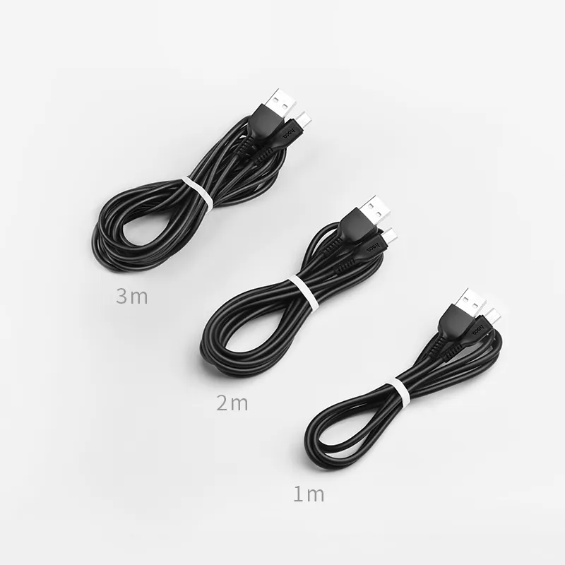 Tính năng cáp Micro Hoco X20 Flash L=1M lõi 72 sợi đồng cho sạc nhanh và bền