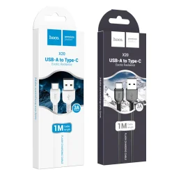Cáp Sạc Type-C Hoco X20 Flash L=1M