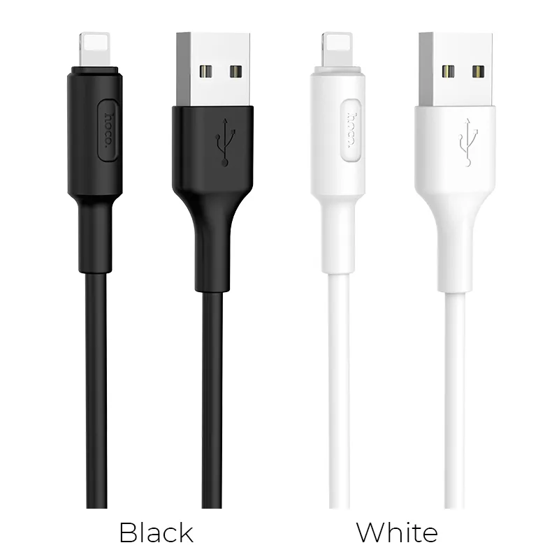 Cáp Sạc iP Hoco X25 Soarer thiết kế bền đẹp, phù hợp cho điện thoại Apple và Android