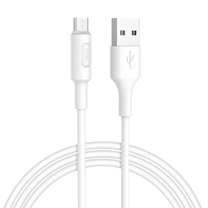 Cáp sạc Micro Hoco X25 Soarer công năng sạc nhanh 2A truyền dữ liệu ổn định cho Apple và Android