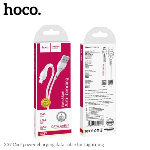 Cáp Sạc iP Hoco X37 Cool Power
