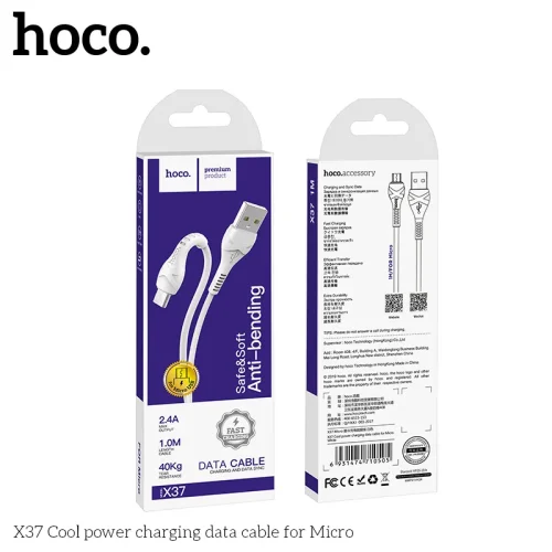 Cáp Sạc Micro Hoco X37 Cool Power