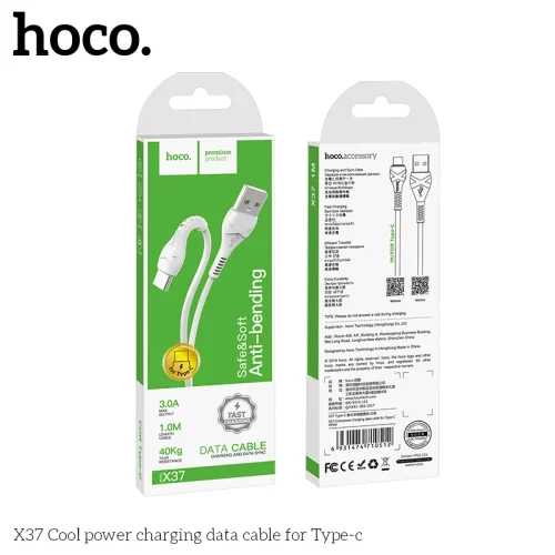 Cáp Sạc Type-C Hoco X37 Cool Power