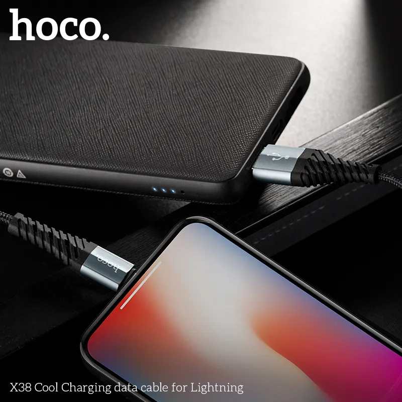 Công năng sạc nhanh và truyền dữ liệu ổn định của cáp Hoco X38 Cool