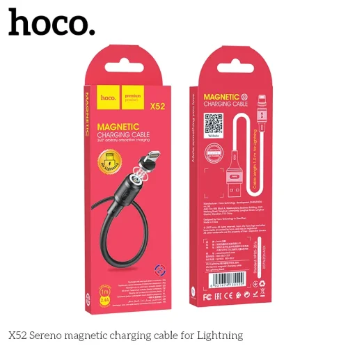 Cáp Sạc iP Hoco X52 Sereno Magnetic