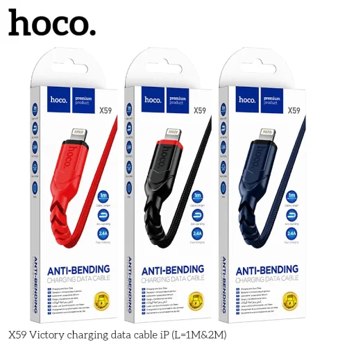 Cáp Sạc iP Hoco X59 Victory L=2M
