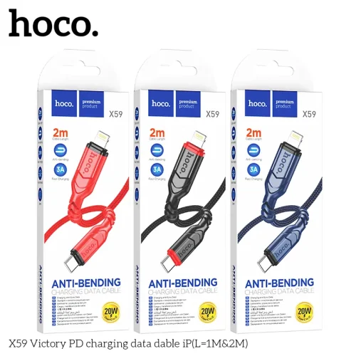 Cáp Sạc PD iP Hoco X59 Victory L=2M