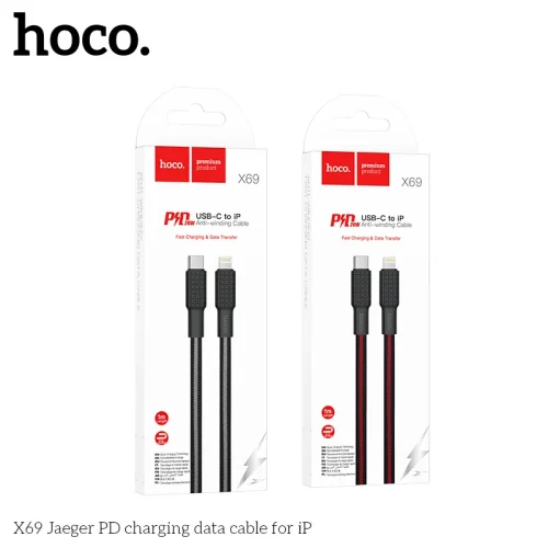 Cáp Sạc PD iP Hoco X69 Jaeger