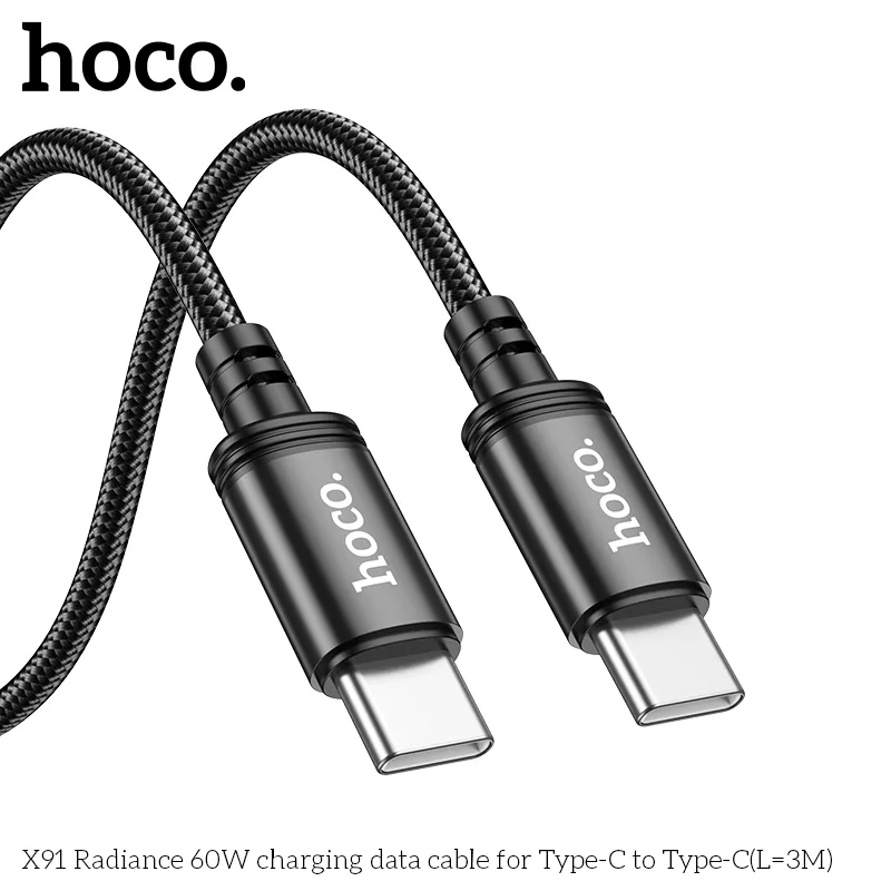 Hoco X91 Radiance thương hiệu uy tín, đảm bảo chất lượng và bảo hành 12 tháng