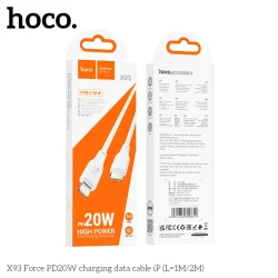 Cáp Sạc PD iP Hoco X93 Force 20W L=1M