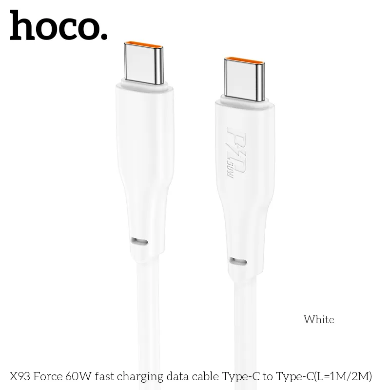 Tính năng cáp sạc Hoco X93 Force 60W lõi dây chất lượng OD4mm
