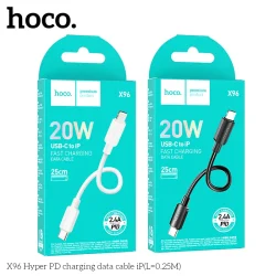 Cáp Sạc iP Hoco X96 Hyper L=0.25M