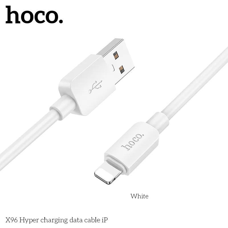 Cáp Sạc iP Hoco X96 Hyper mang lại trải nghiệm sạc an toàn và tiện lợi