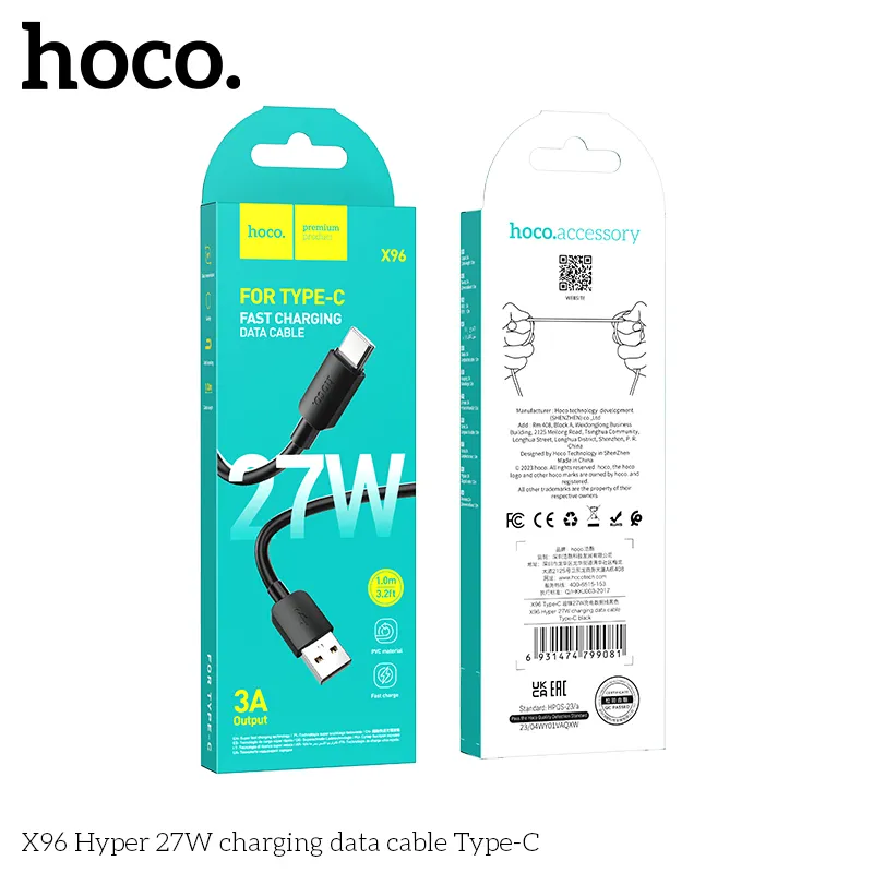Thương hiệu Hoco uy tín, bảo hành 12 tháng chính hãng