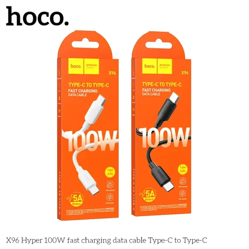 Cáp Sạc Type-C to Type-C Hoco X96 Hyper 60W