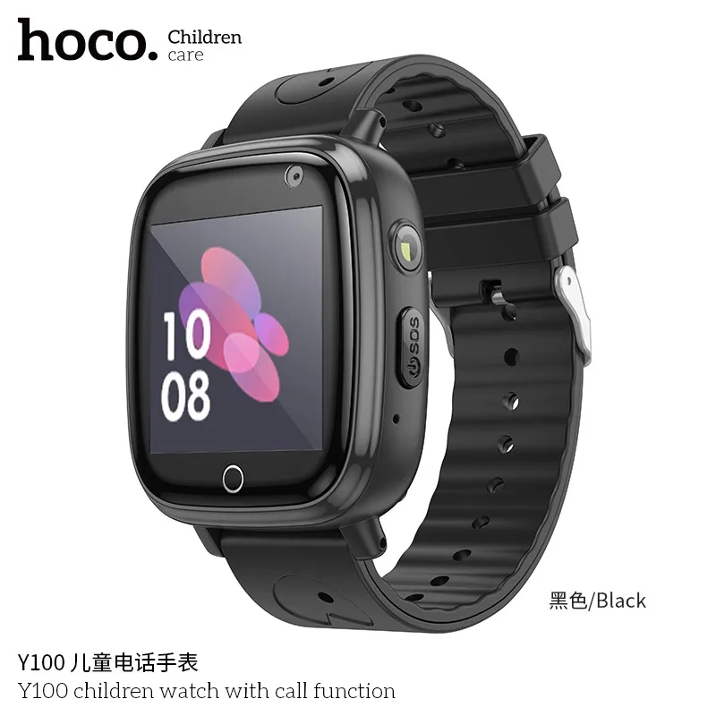 Đồng Hồ Trẻ Em Hoco Y100 Gọi Điện với thiết kế hiện đại, màu sắc bắt mắt phù hợp trẻ em